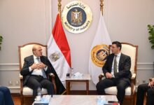 وزير الصناعة  ، رئيس غرفة التجارة والصناعة الفرنسية في مصز ،  التعاون المشترك ل ، جذب مشروعات فرنسية جديدة لمصر  ،   الشركات المصرية للسوق الفرنسي