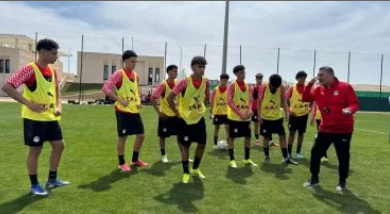منتخب الناشئين ، منتخب مصر للناشئين  ، حسين عبد اللطيف ،حسم بطاقة التأهل للمونديال ،  بطاقة التأهل للمونديال